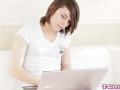 TrannyZoom presents: Tgirl twosome analfucking until cum