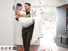 TrannyZoom presents: Genderx - ts foxxy butt fucked on her wedding night
